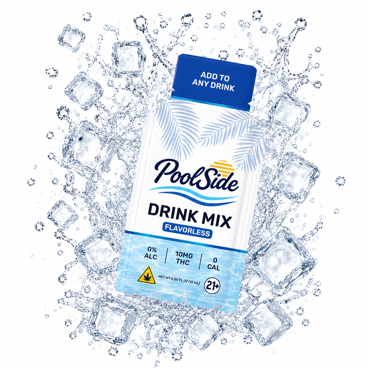 Flavorless THC Drink Mix | 10MG